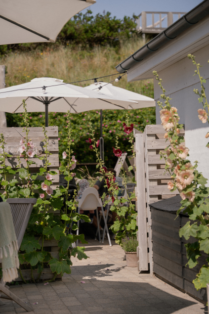 Kesses Hus gårdhave court yard Klitmoller