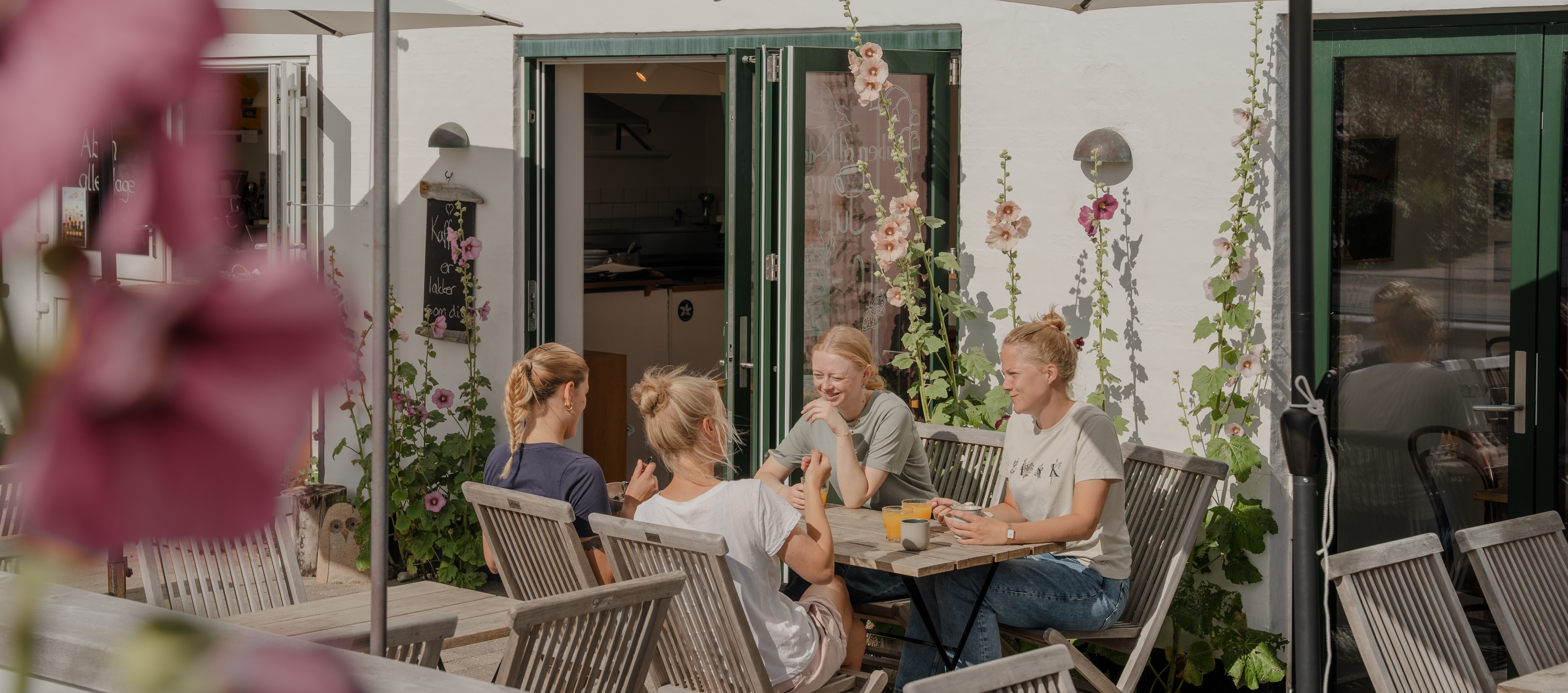 Kesses Hus - caféen med pandekagerne i Klitmøller, Cold Hawaii, Thy